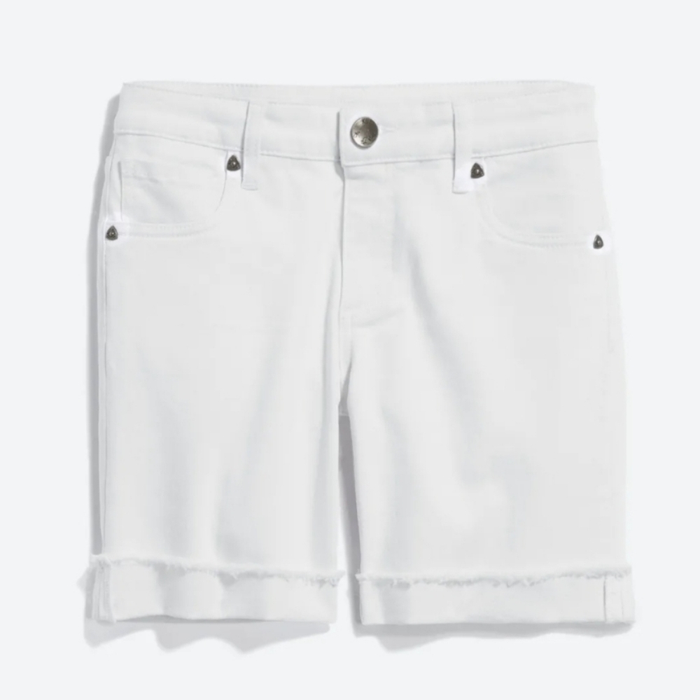 Kut from the Kloth Lonnie Cuffed Fray Hem Short